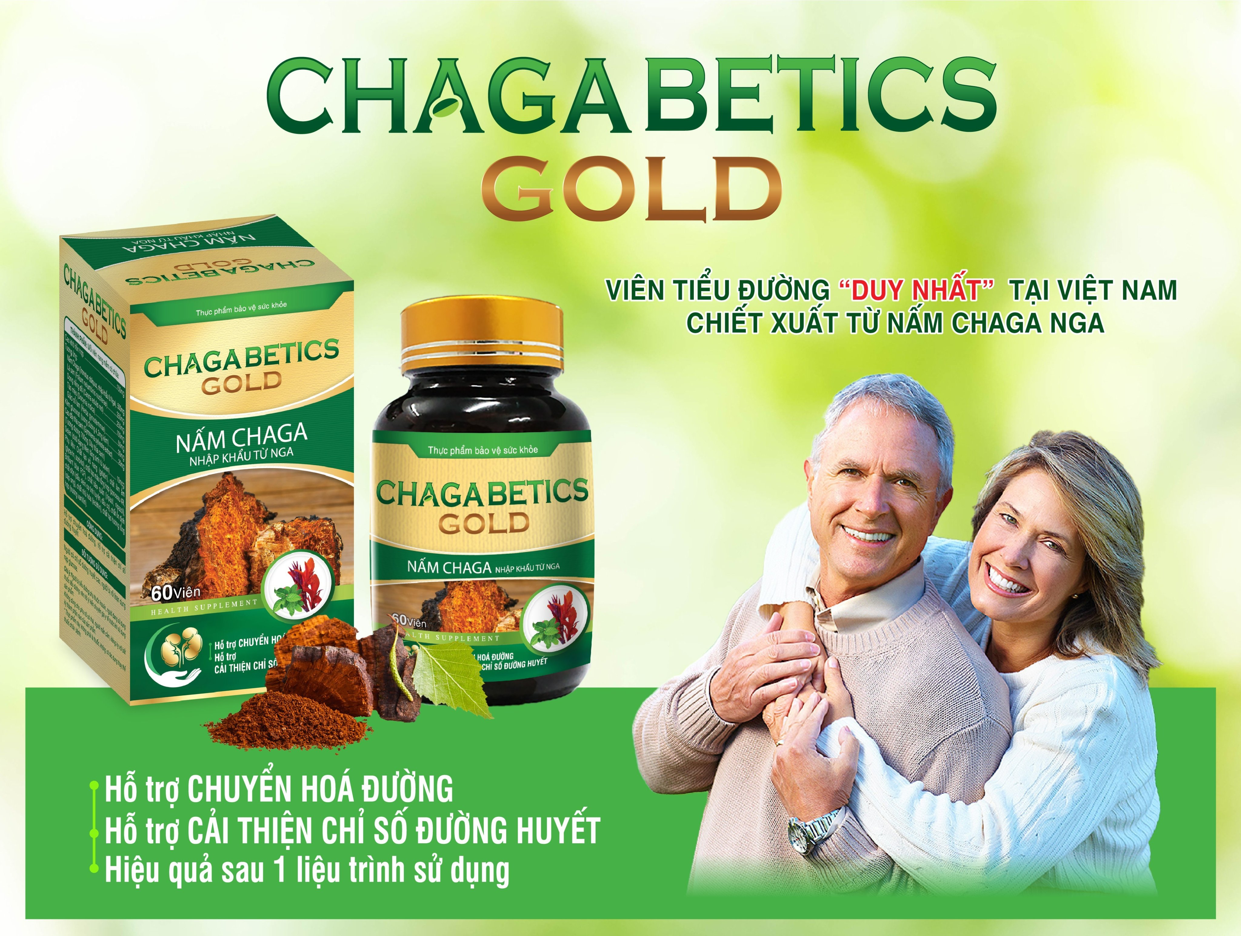 Khám phá<span>Viên tiểu đường CHAGA BETICS GOLD</span>
